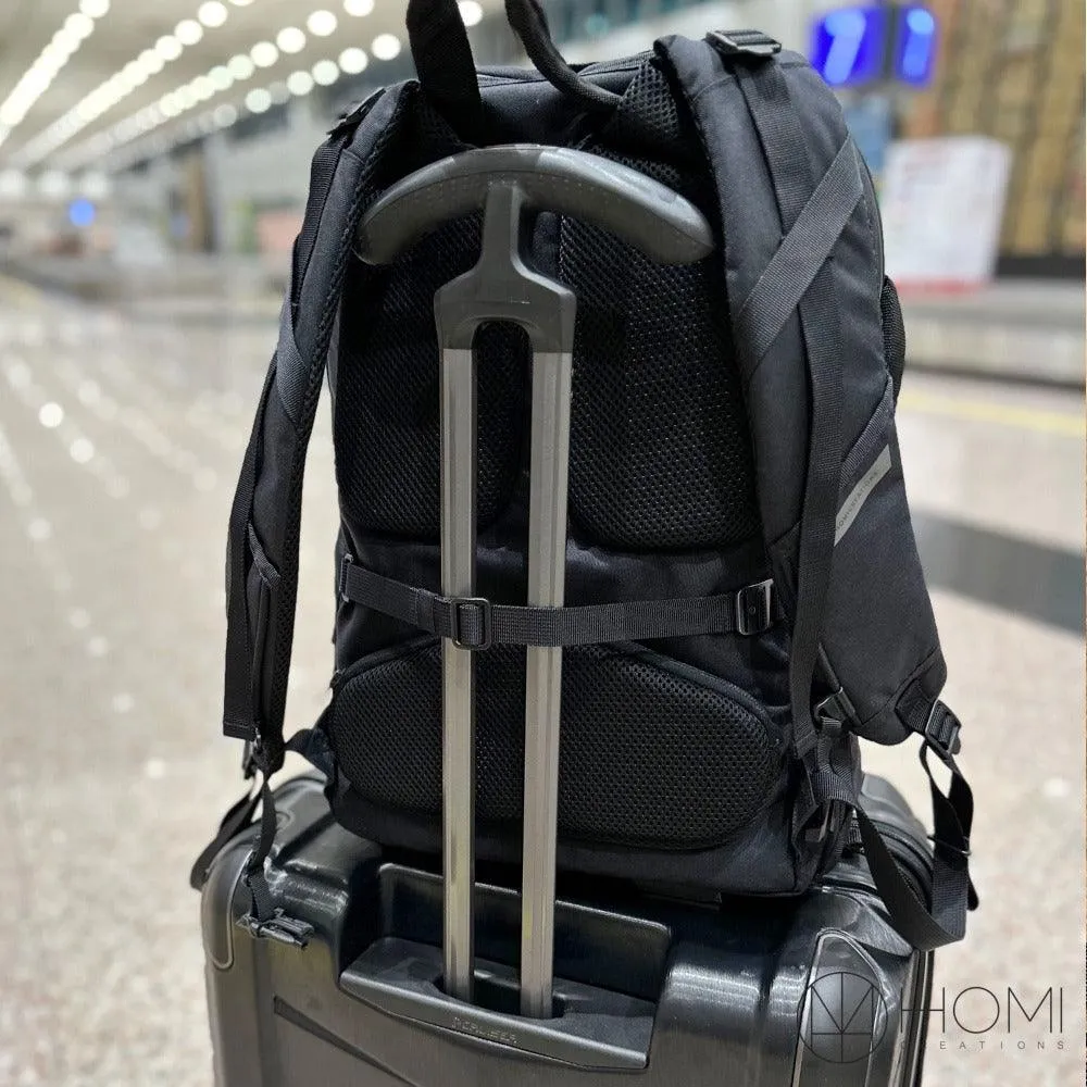 3 in 1 -ONE BAG- CORDURA 後背包 - 超耐磨耐用，經典全情境設計，可拆解，可擴充，商務/探索/旅遊 3 種模式完美轉換