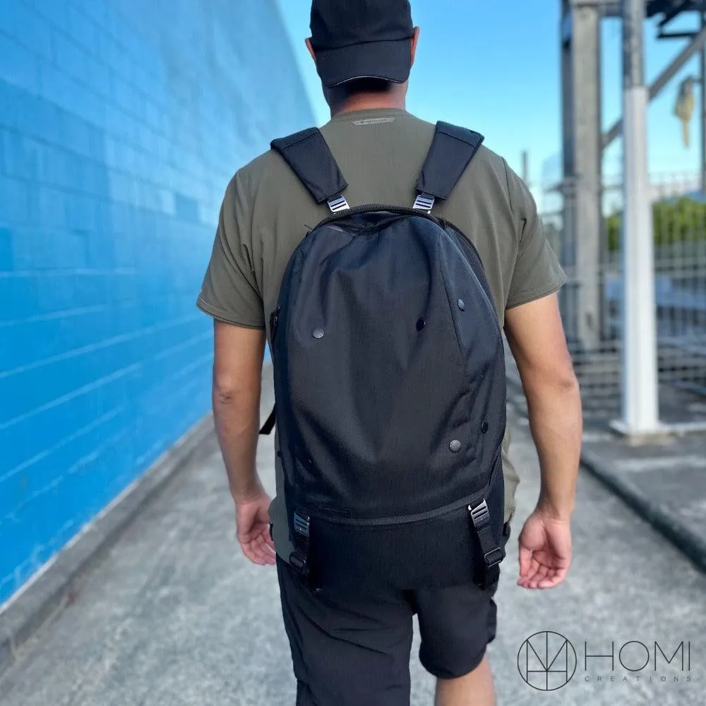 3 in 1 -ONE BAG- CORDURA 後背包 - 超耐磨耐用，經典全情境設計，可拆解，可擴充，商務/探索/旅遊 3 種模式完美轉換