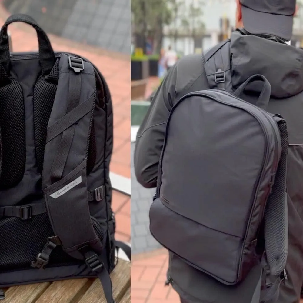 3 in 1 -ONE BAG- CORDURA 後背包 - 超耐磨耐用，經典全情境設計，可拆解，可擴充，商務/探索/旅遊 3 種模式完美轉換