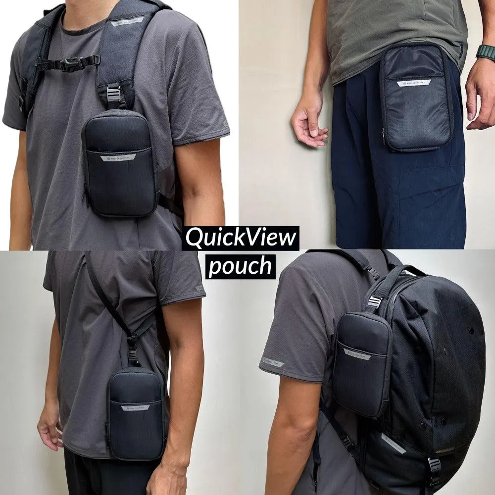 3 in 1 -ONE BAG- CORDURA 後背包 - 超耐磨耐用，經典全情境設計，可拆解，可擴充，商務/探索/旅遊 3 種模式完美轉換