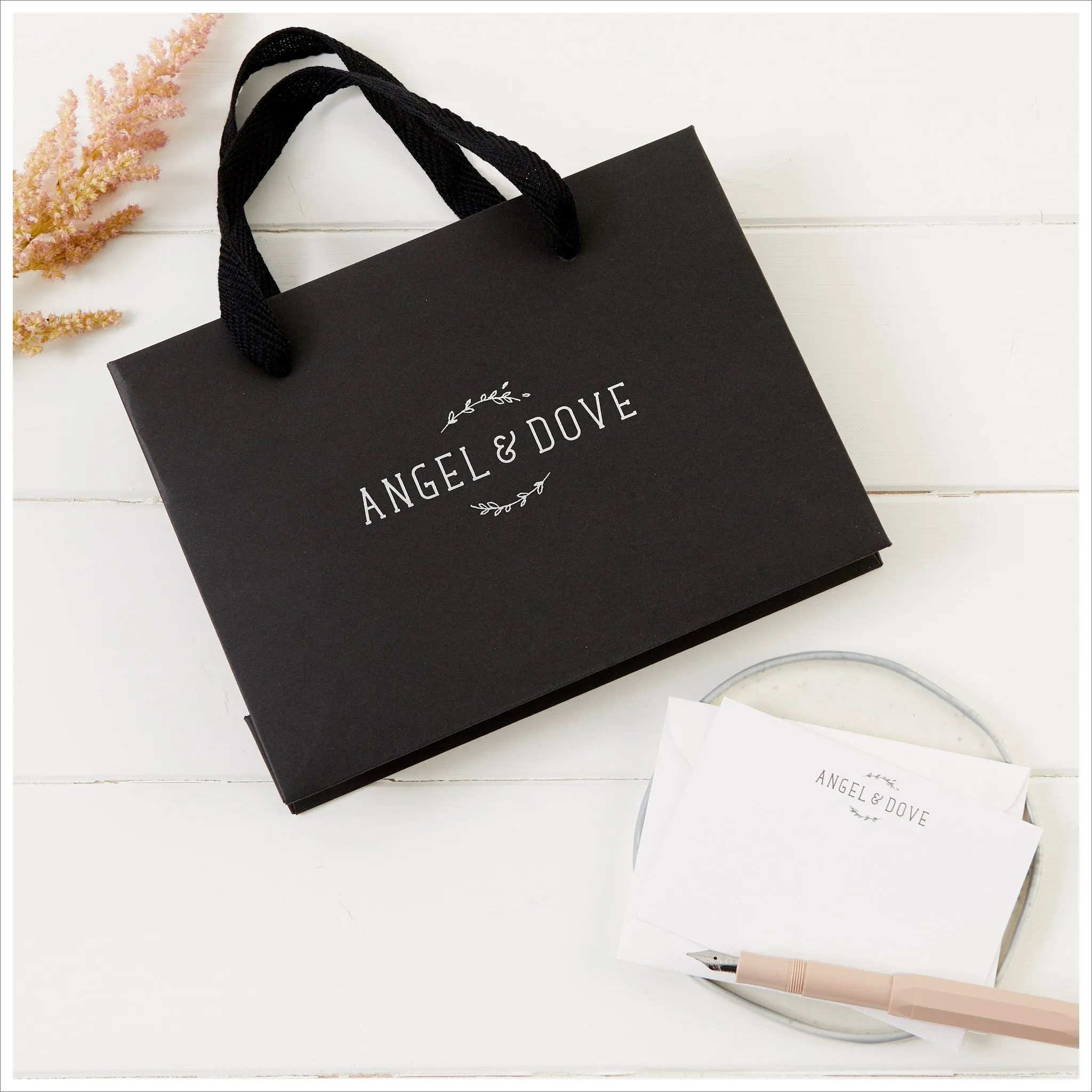 3 Pewter 'Peace, Love, Strength' Pebbles Sympathy Gift with Bag & Card