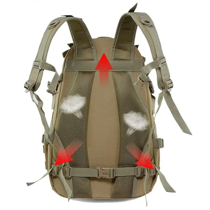 40L Camping Military Style Backpack
