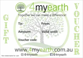 4MyEarth Gift Voucher
