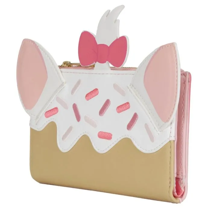 4" Disney: The Aristocats - Marie Sweets Faux Leather Flap Wallet Loungefly