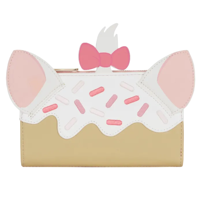4" Disney: The Aristocats - Marie Sweets Faux Leather Flap Wallet Loungefly