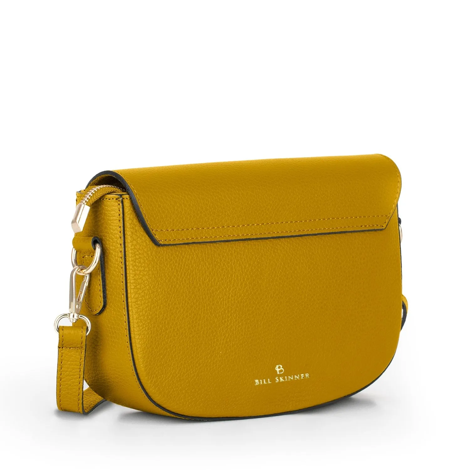 Alice Leather Crossbody Bag - Ochre