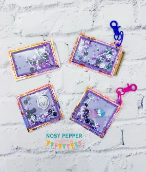 Applique Shaker ITH card holder set Oct "24 Mystery Bundle (Includes 4 designs) machine embroidery design DIGITAL DOWNLOAD