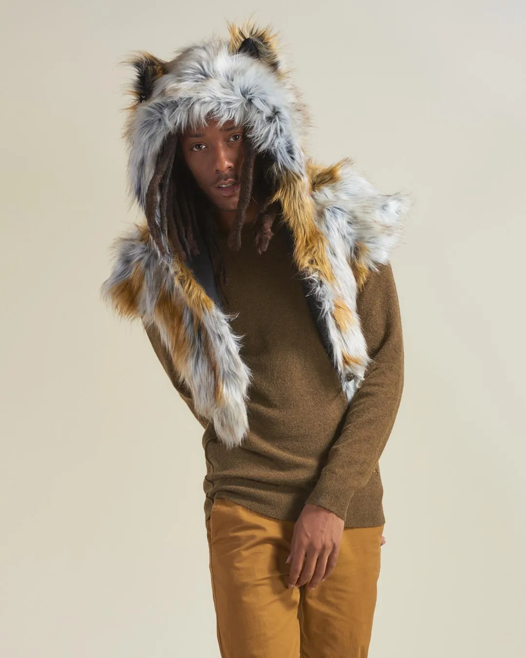 Arctic Fox Collector Edition Faux Fur Shawl | Men's