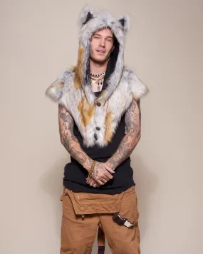 Arctic Fox Collector Edition Faux Fur Shawl | Men's