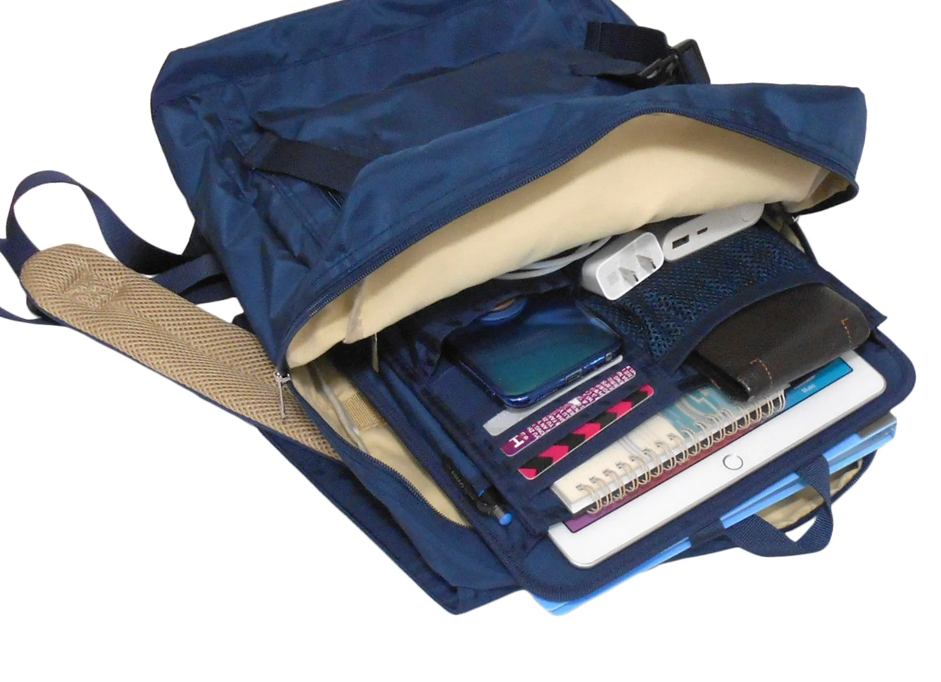 Backpack with Insert Organizer Set, for Travel, Business, College, Casual, Slim and Smart Looking, Women & Men