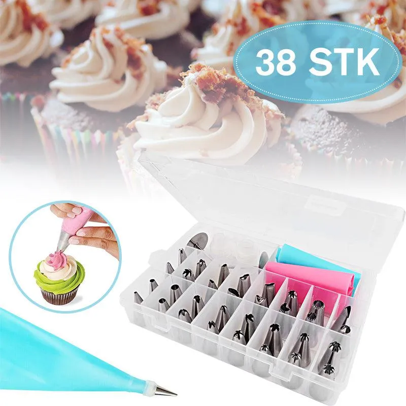 Baking tool for cream decoration - ultimate decoration set
