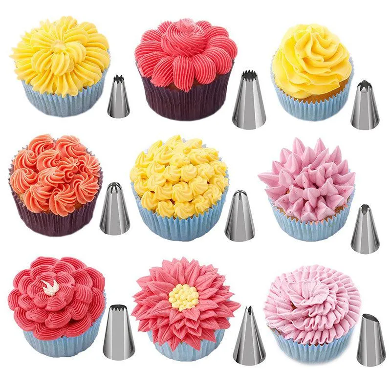 Baking tool for cream decoration - ultimate decoration set