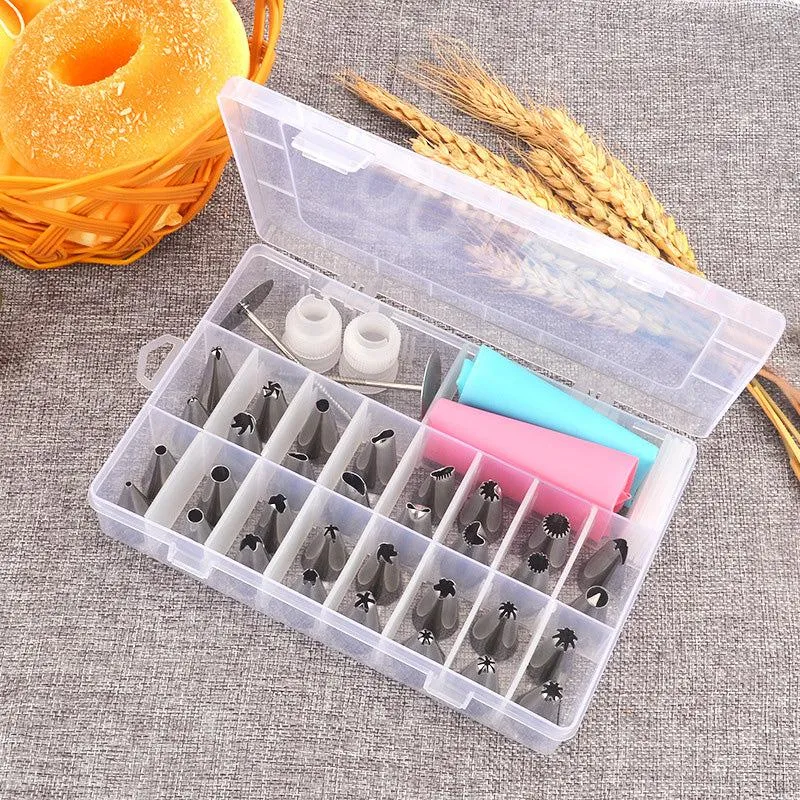 Baking tool for cream decoration - ultimate decoration set