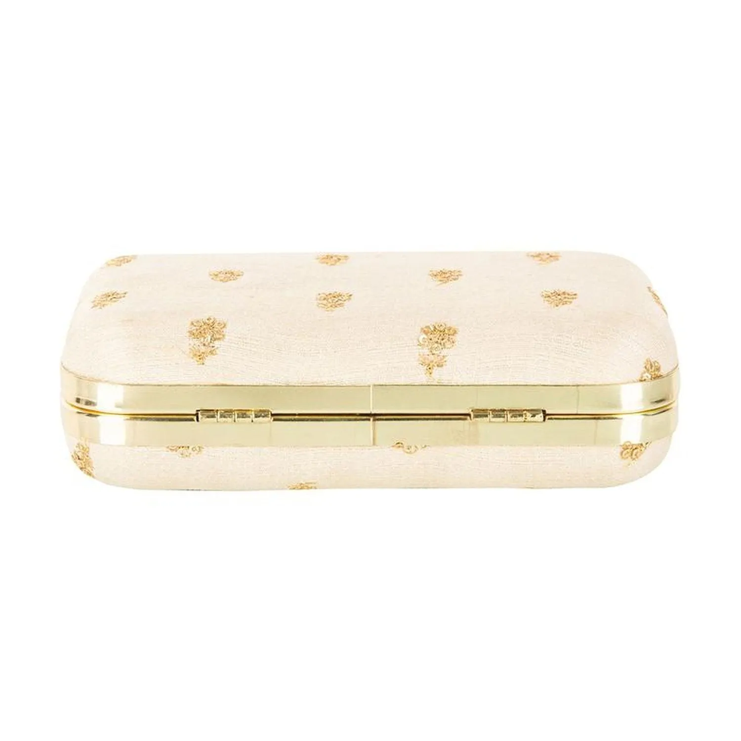 Beige Party wear Bridal Fancy Designer clutch Purse