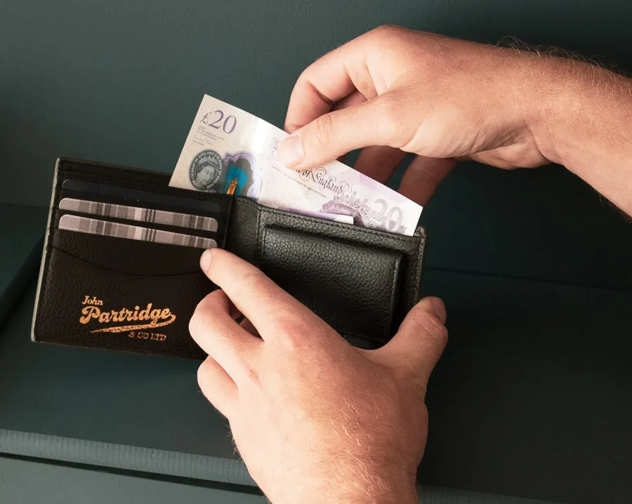 Billfold Coin Wallet Leather Wallet