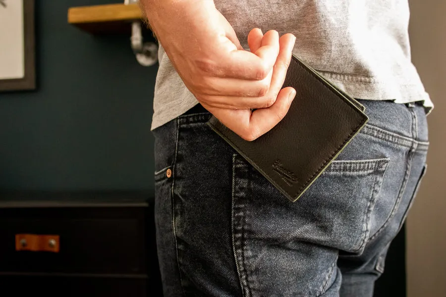 Billfold Coin Wallet Leather Wallet