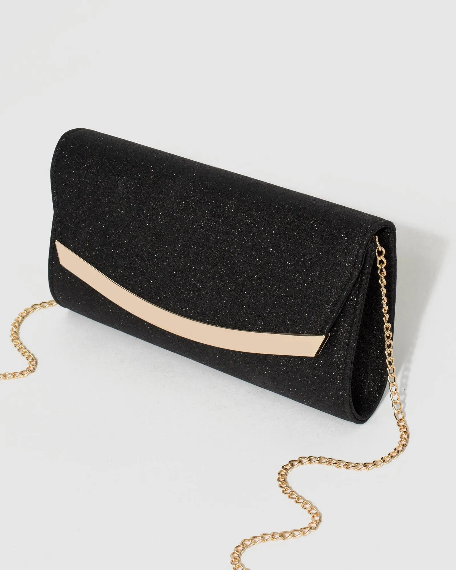 Black Sammi Evening Clutch Bag