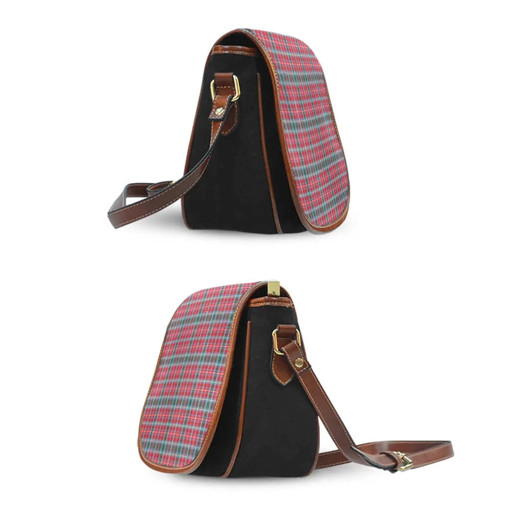 British Columbia Province Canada Tartan Saddle Bag