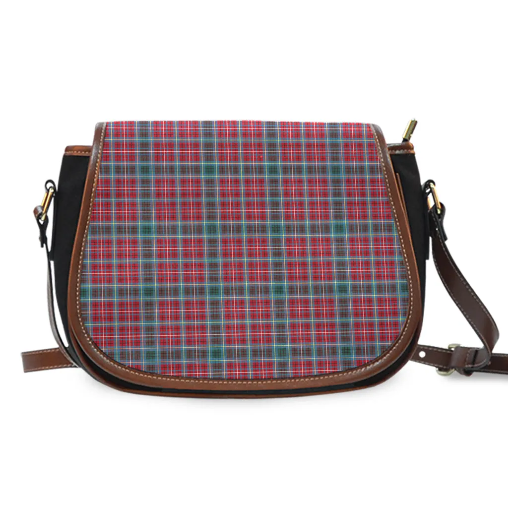 British Columbia Province Canada Tartan Saddle Bag