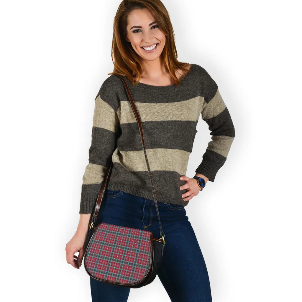 British Columbia Province Canada Tartan Saddle Bag