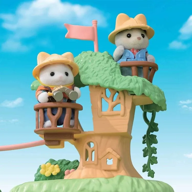 Calico Critters Secret Forest Falls Playset