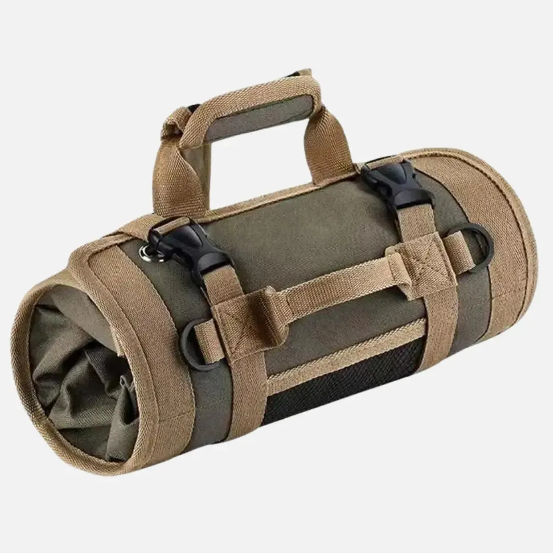 CampMate Tool Roll: Professional Rolled Portable Waterproof Storage