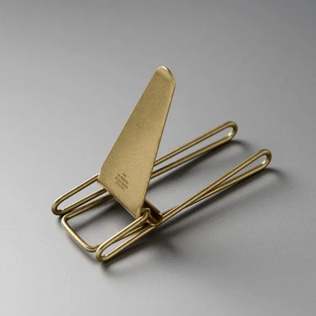 Candy Design & Works Money Clip Hopper in Brass