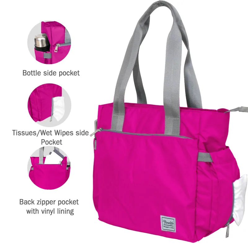 Casual & Fashionable Design Diaper Bag Tote for Mom