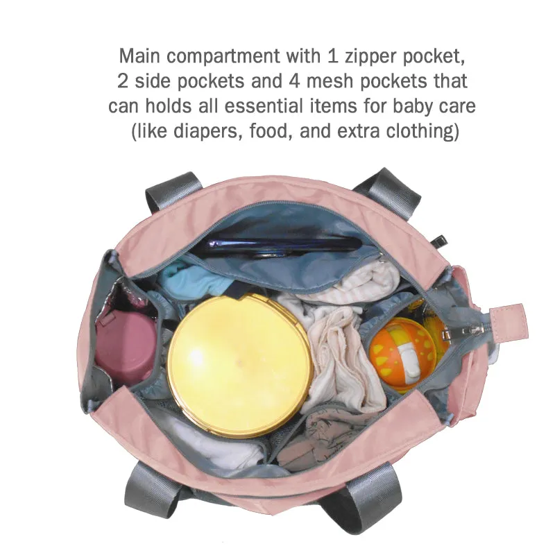 Casual & Fashionable Design Diaper Bag Tote for Mom