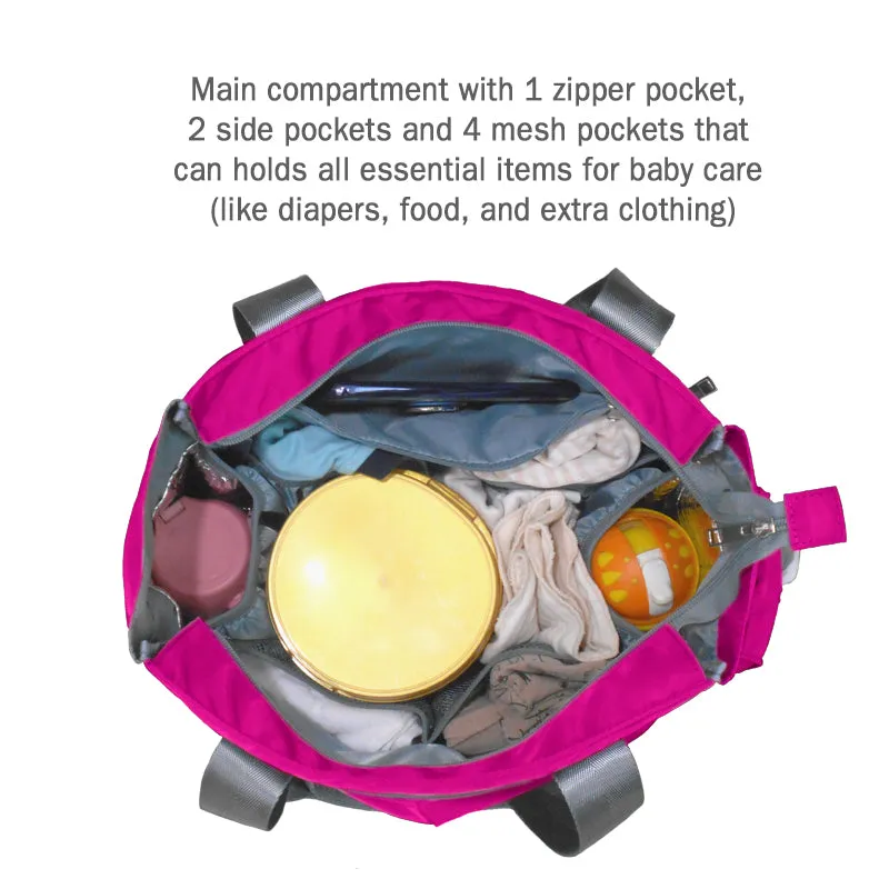 Casual & Fashionable Design Diaper Bag Tote for Mom