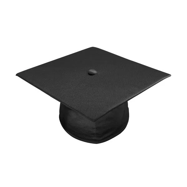 Child Shiny Black Cap & Gown - Preschool & Kindergarten