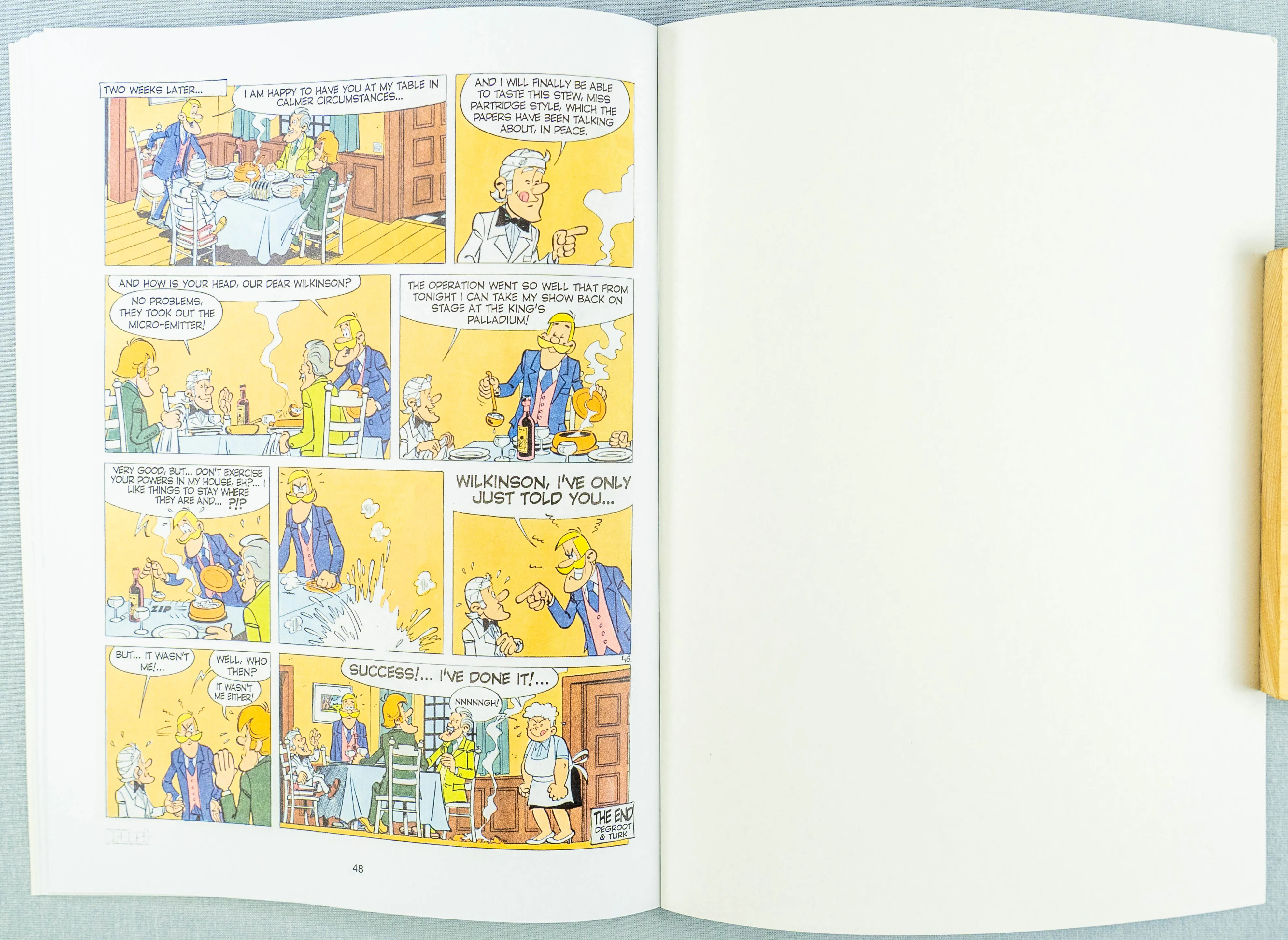 Clifton Volume 1 - My Dear Wilkinson Cinebook Paperback Comic Book Turk / De Groot