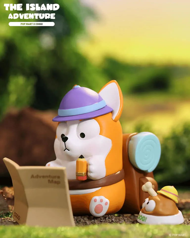 Coogi & Foody The Island Adventure Series Blind box Series by Coogi x Pop Mart