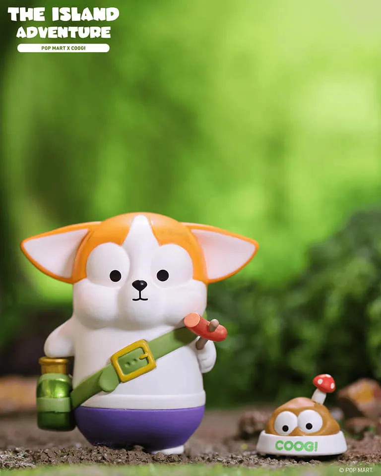 Coogi & Foody The Island Adventure Series Blind box Series by Coogi x Pop Mart