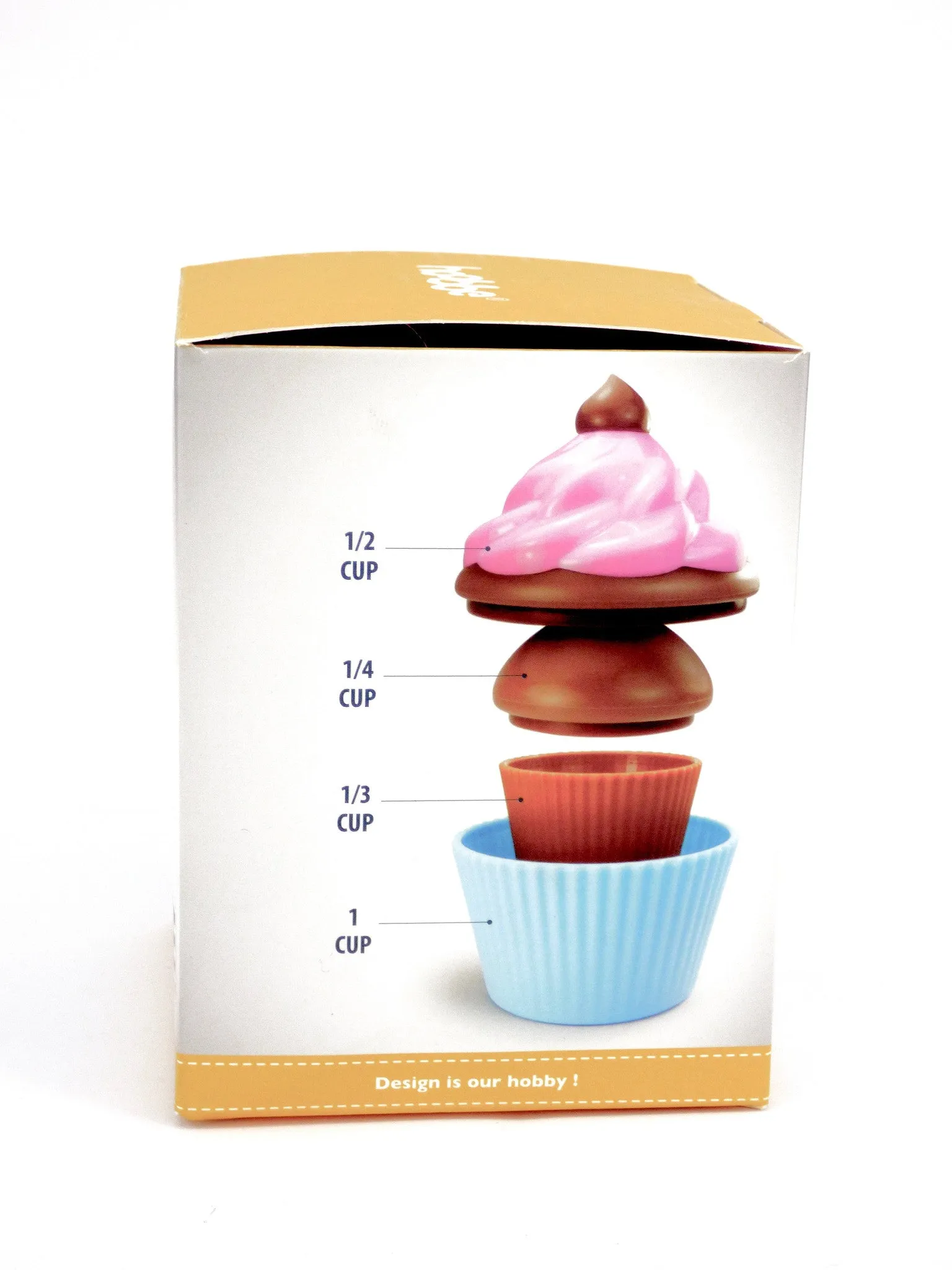 Cute Cupcake Design Measuring Cups for Baking
