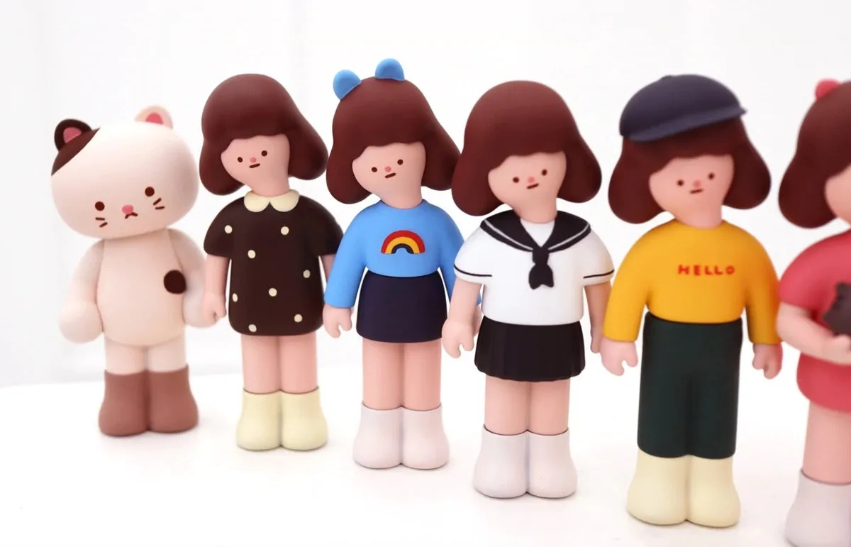 Daily Kwoni Blind Box Series by Raccoon Factory