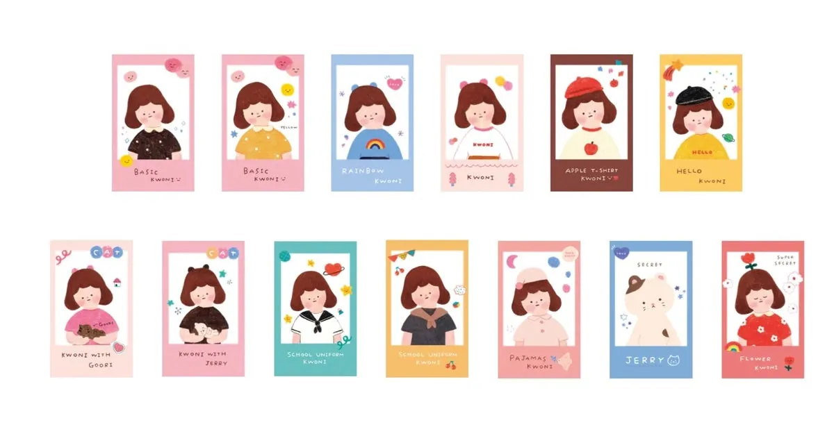 Daily Kwoni Blind Box Series by Raccoon Factory