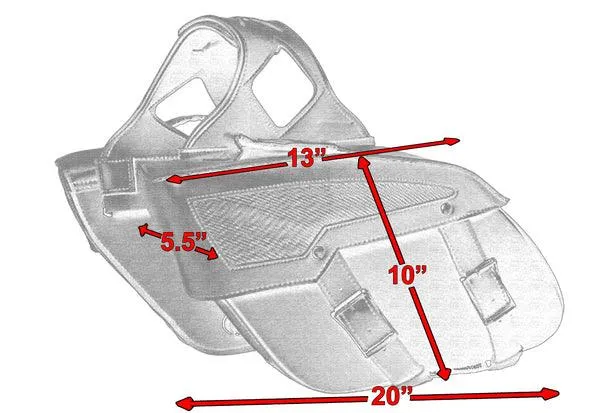 Daniel Smart Two Strap Saddle Bag 3.0