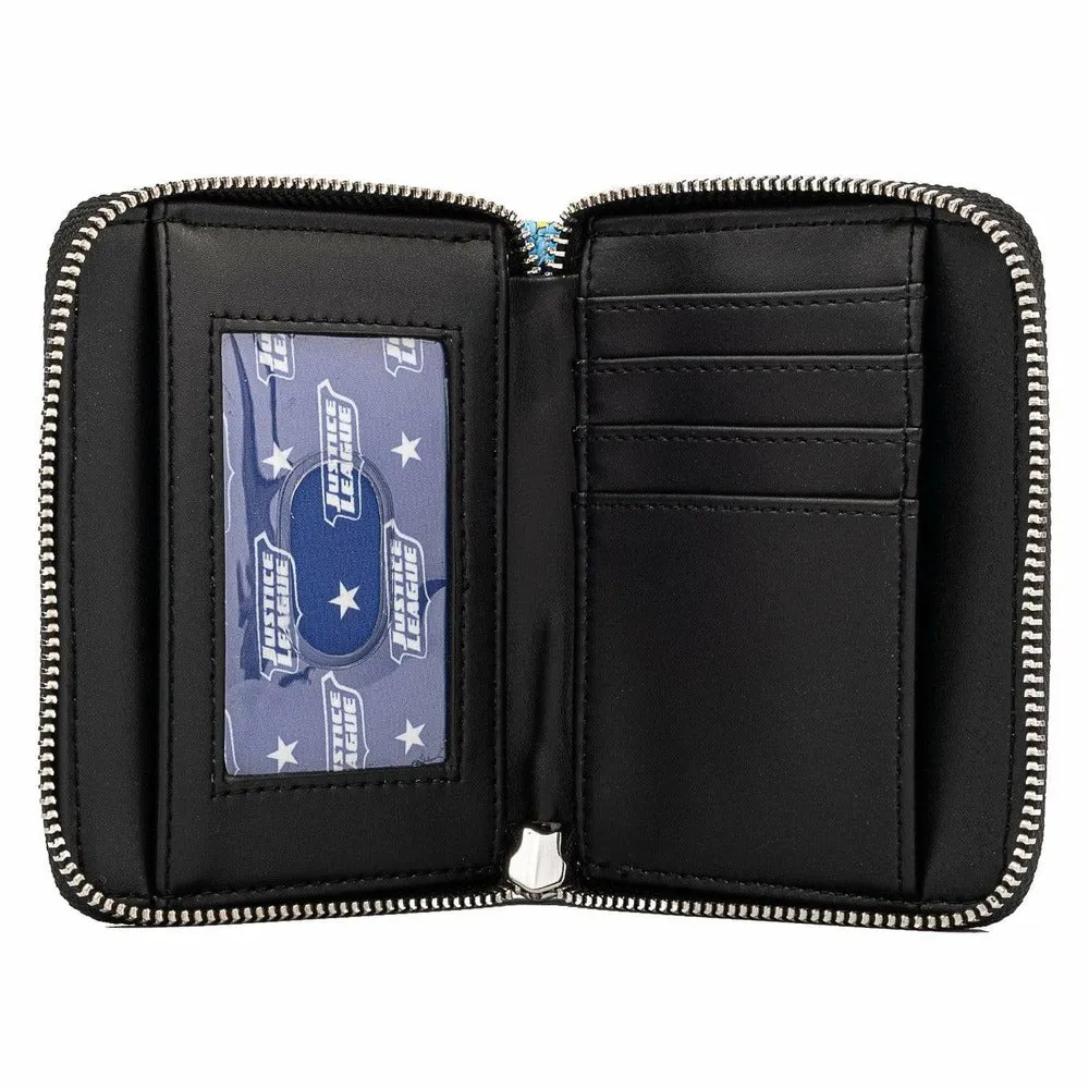 DC SUPERHEROES CHIBI ZIPAROUND WALLET