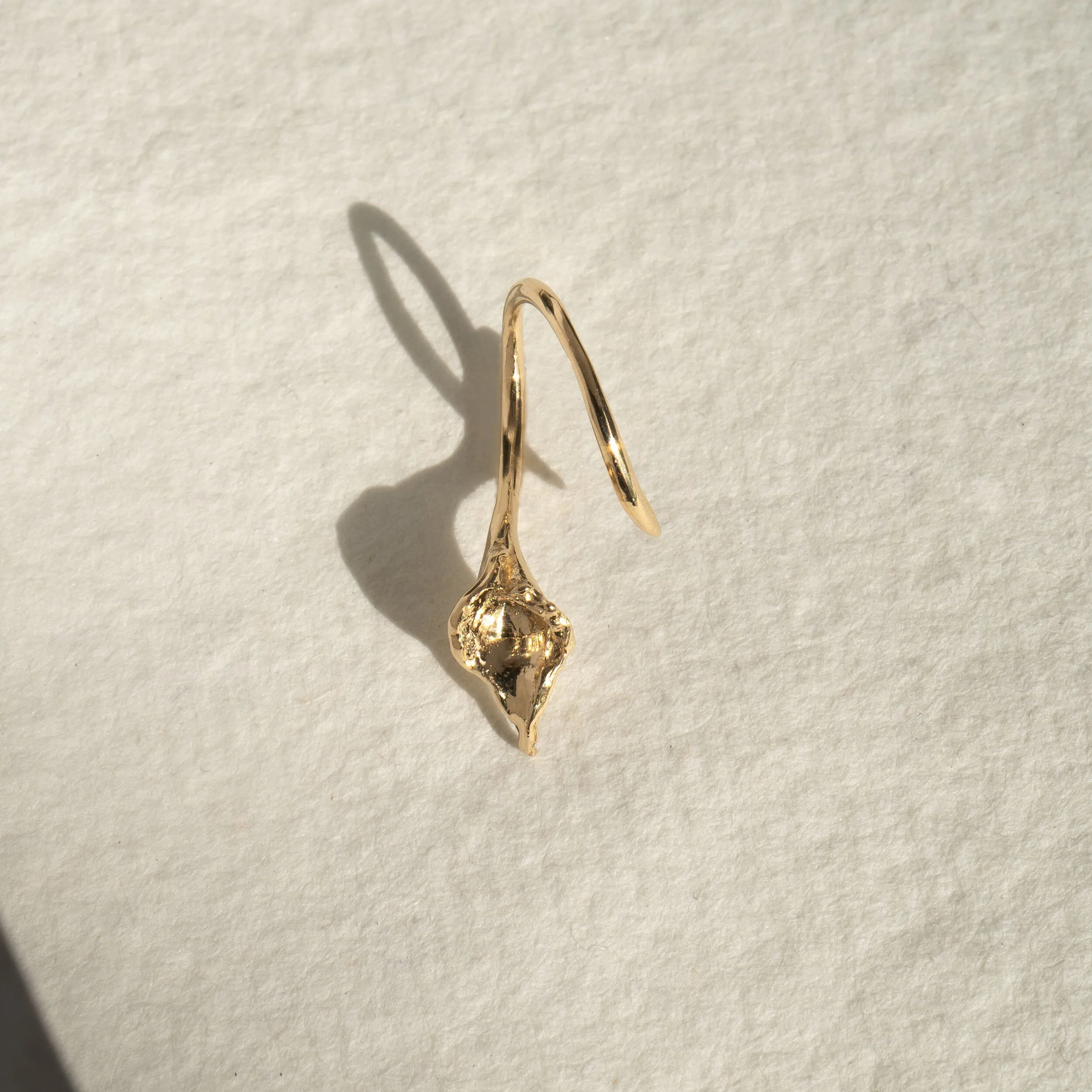 Diamond Calla Lily Earring