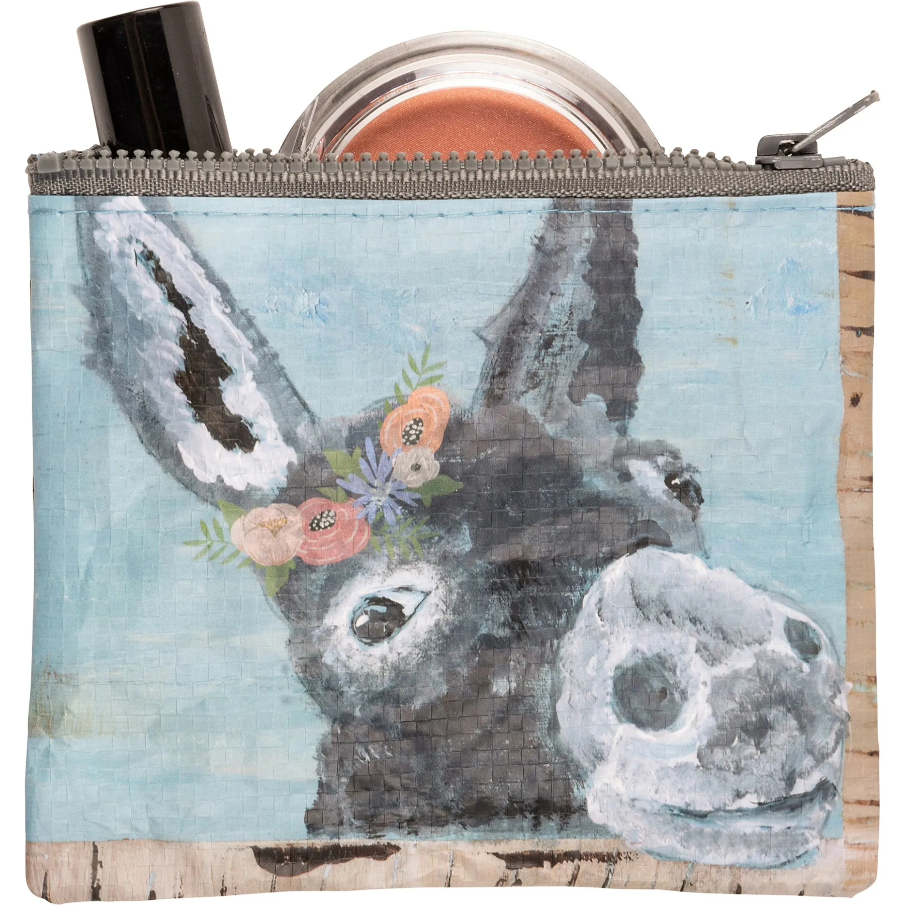 Donkey Zipper Wallet