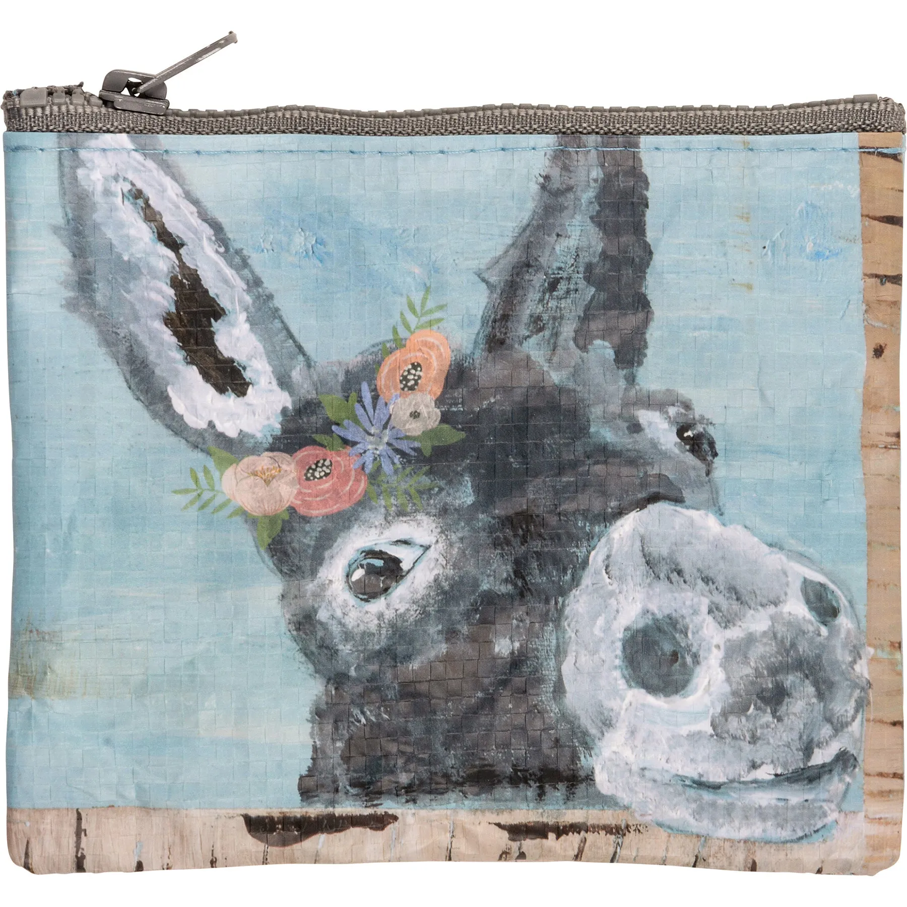 Donkey Zipper Wallet