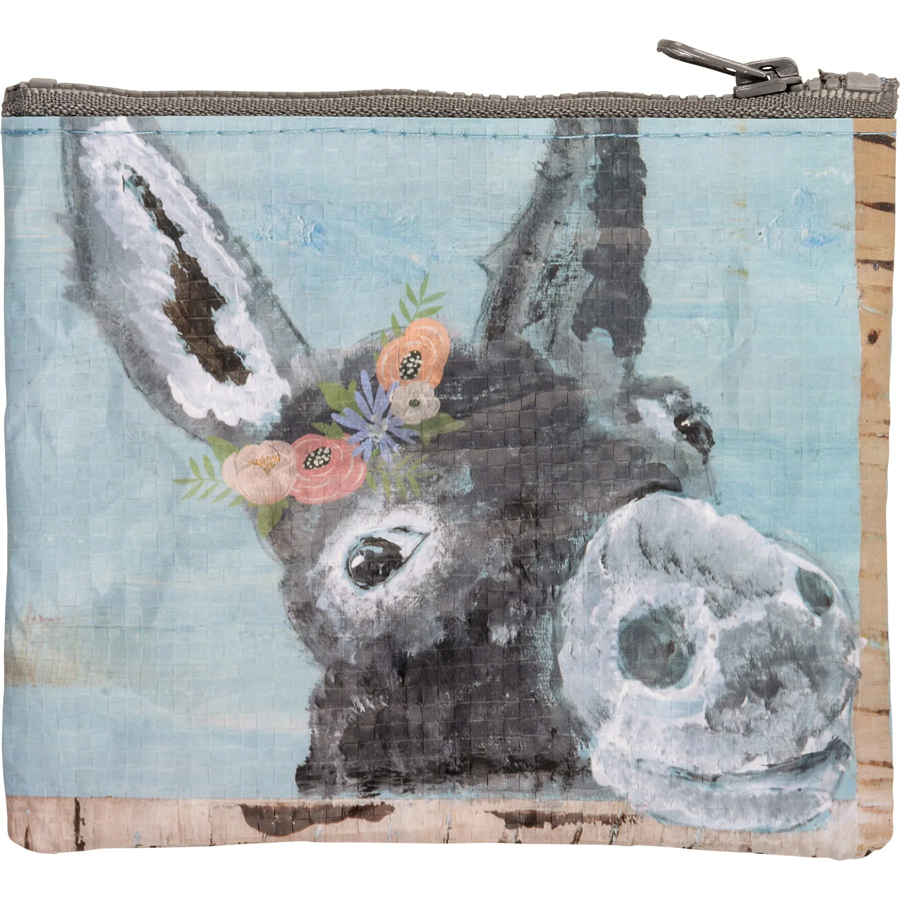 Donkey Zipper Wallet