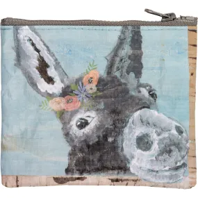 Donkey Zipper Wallet