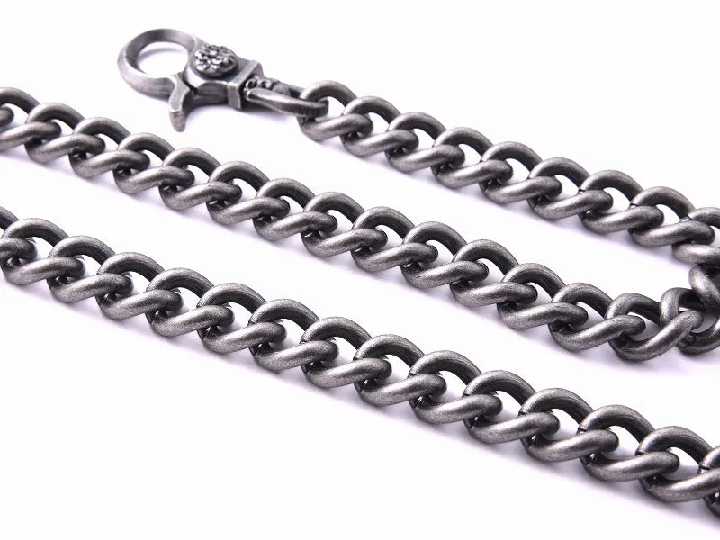 Double KG clip wallet chain: Brass