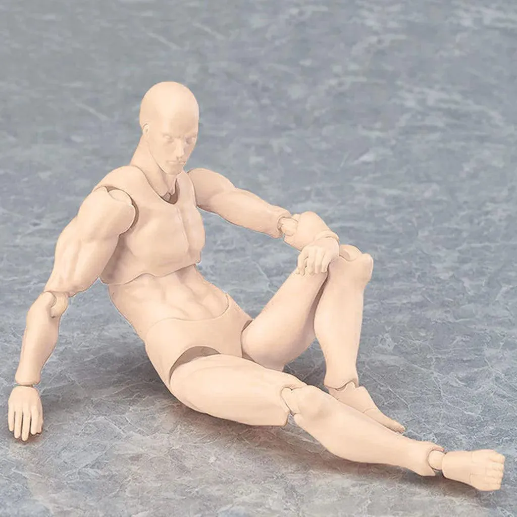 Dynamic Poseable Artist Mannequin Set for Creative Expression
