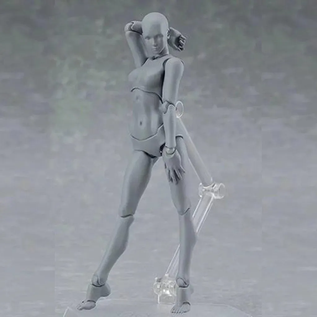 Dynamic Poseable Artist Mannequin Set for Creative Expression