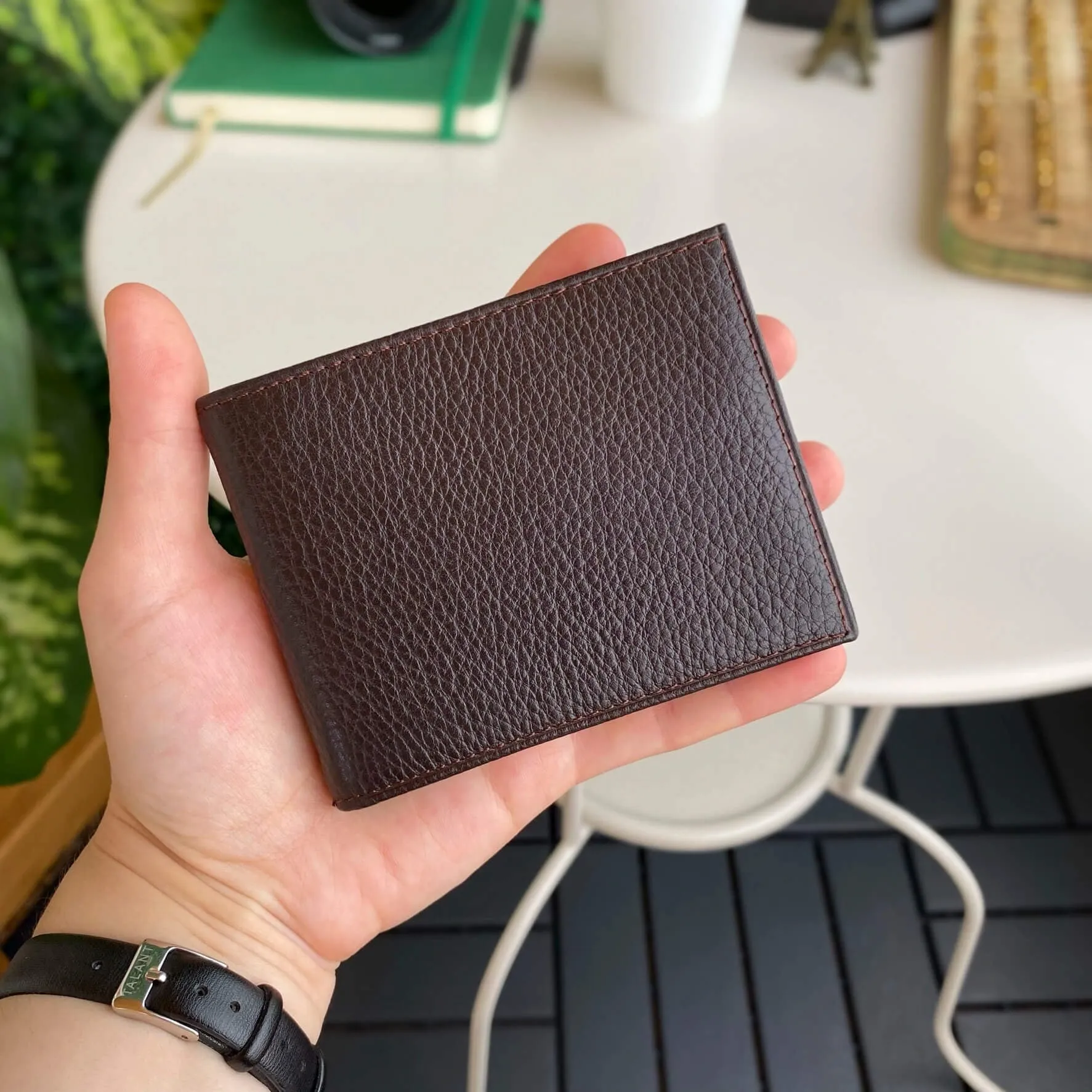 Edusa - Genuine Leather Premium Money Clip Luxury Wallet