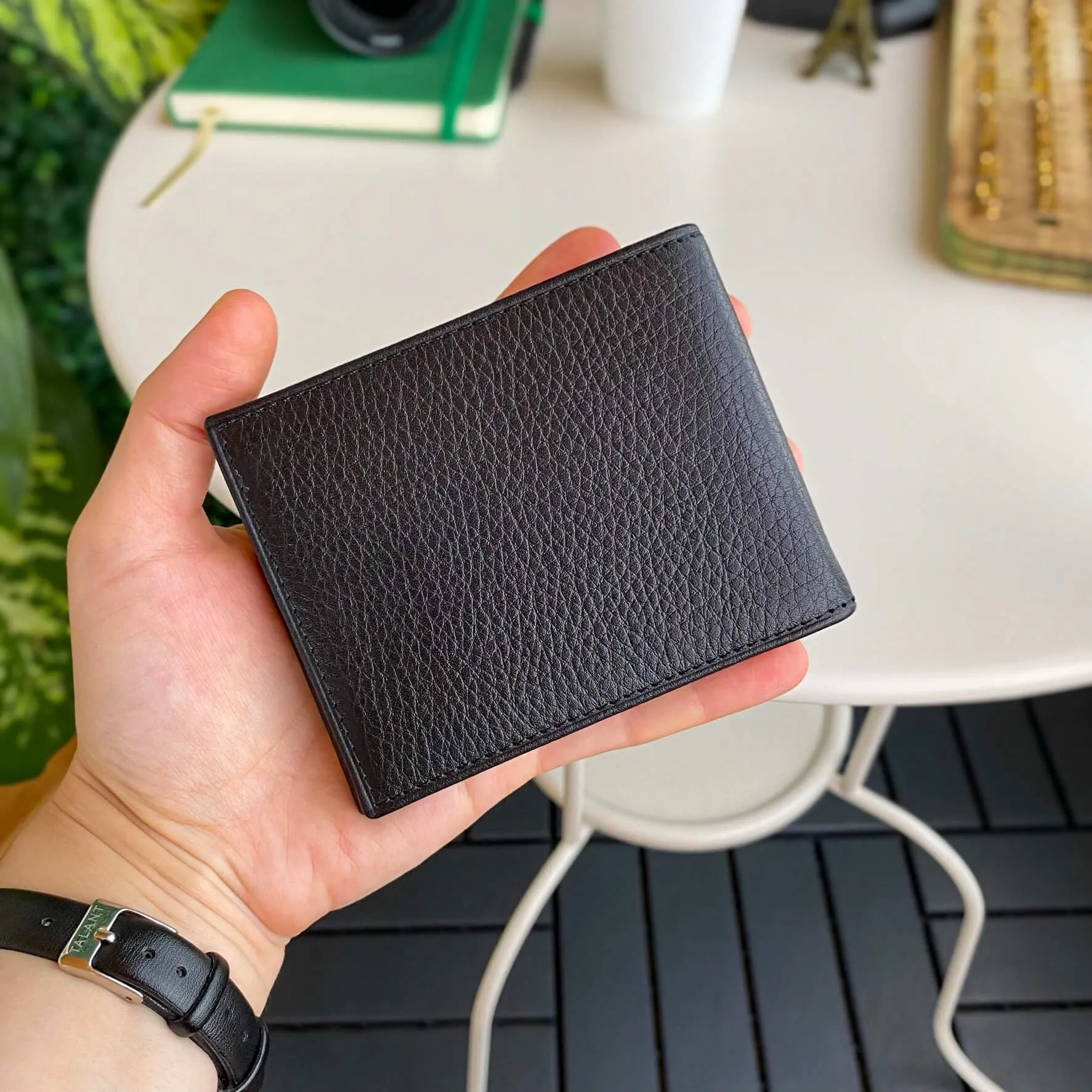 Edusa - Genuine Leather Premium Money Clip Luxury Wallet