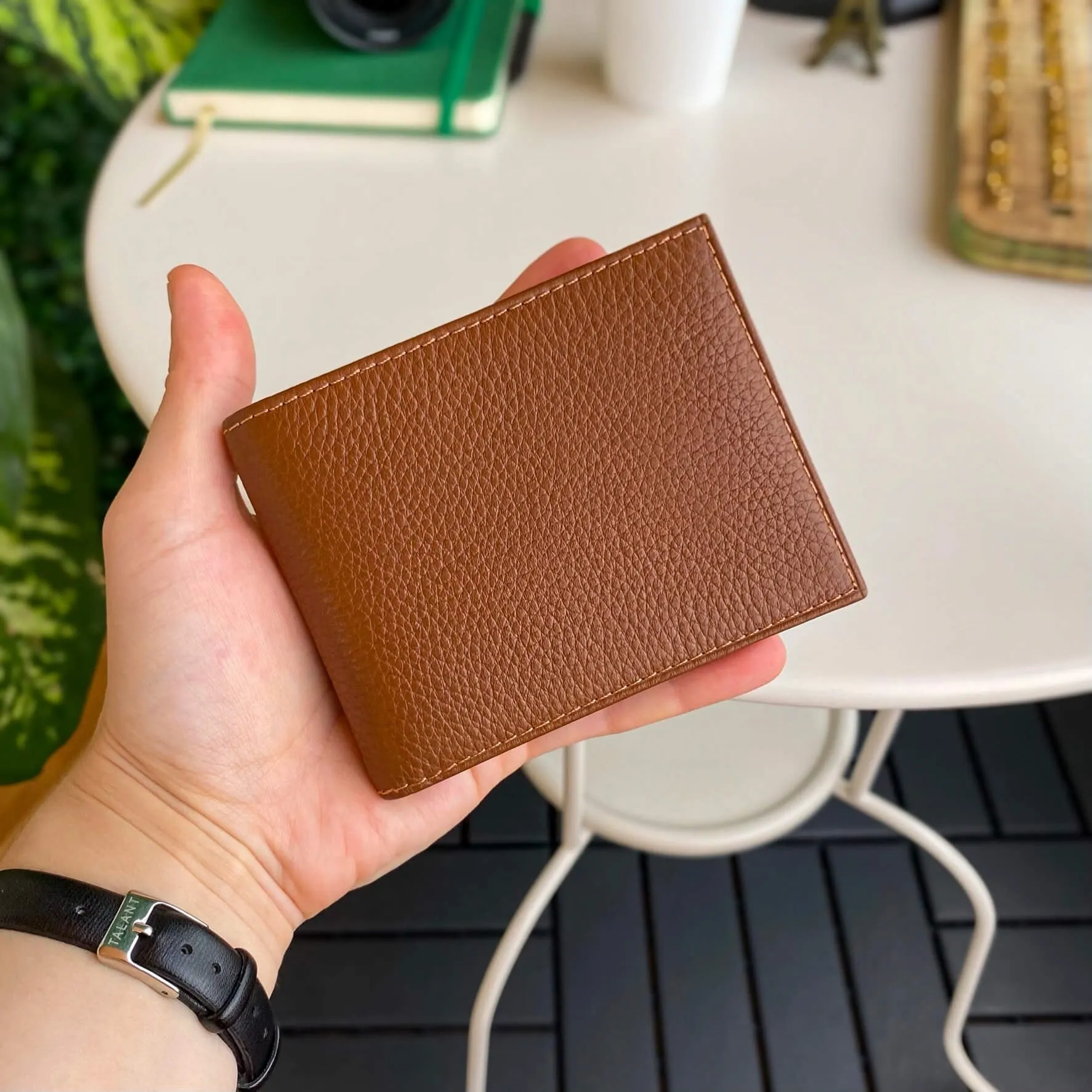 Edusa - Genuine Leather Premium Money Clip Luxury Wallet